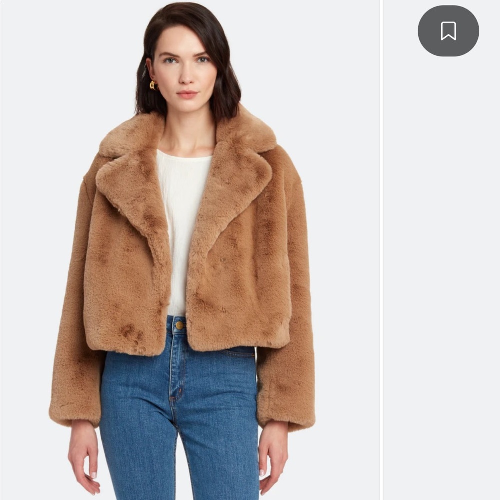 Janet Faux Fur Crop Jacket
STAND STUDIO